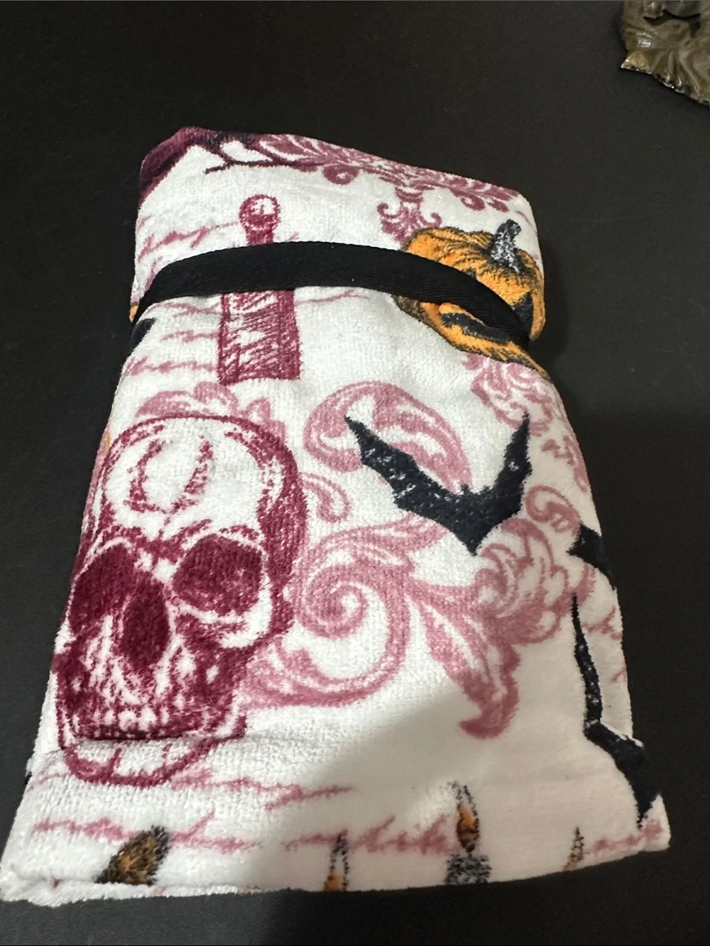 Deborah Connolly set of 2 Halloween hand towels